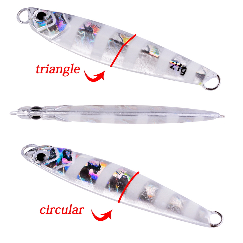 10pcs Metal Jig 7g 10g 14g 17g - Fishing Lure Spoon ulasan dan harga