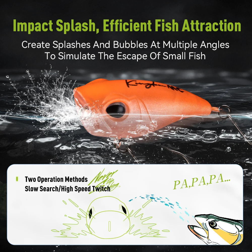 Kingdom Micro Expert Topwater  - Fishing Lure Popper ulasan dan harga