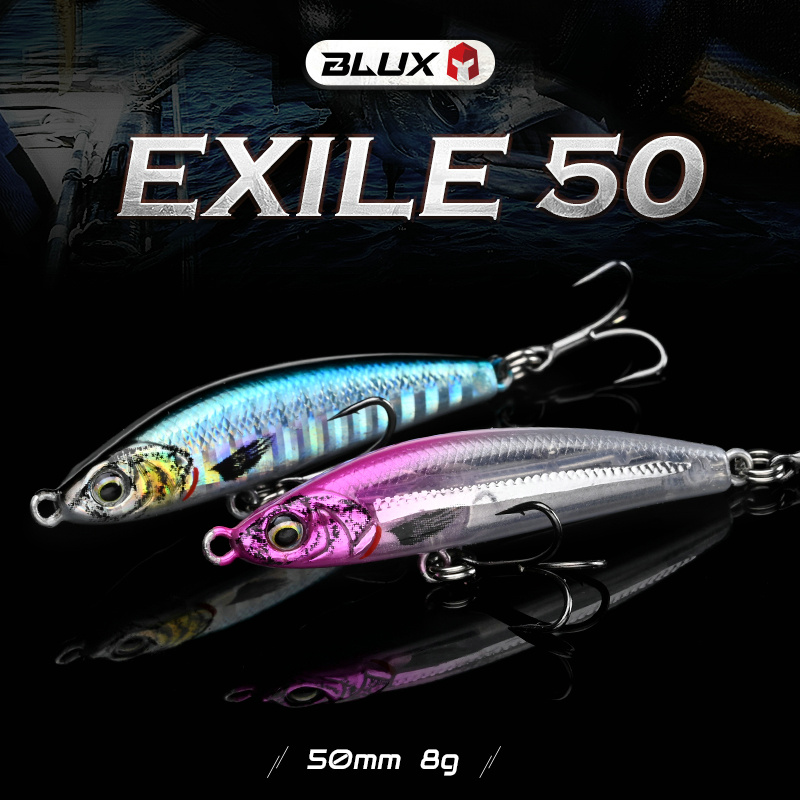 BLUX EXILE 50 Sinking Gravity  - Fishing Lure Topwater ulasan dan harga