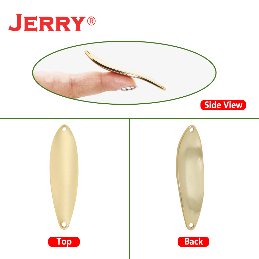 Jerry JD 14.5g 21g Unpainted S - Fishing Lure Spoon ulasan dan harga