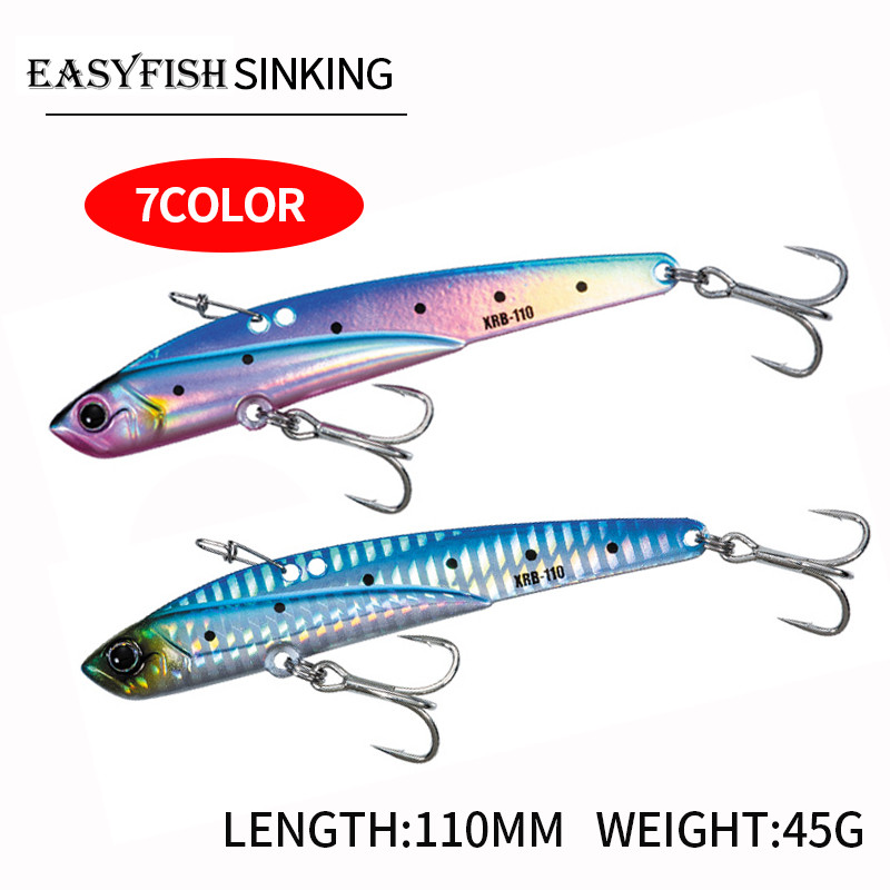 New Fishing Lure VIB 110MM 45G - Fishing Lure Spinner ulasan dan harga
