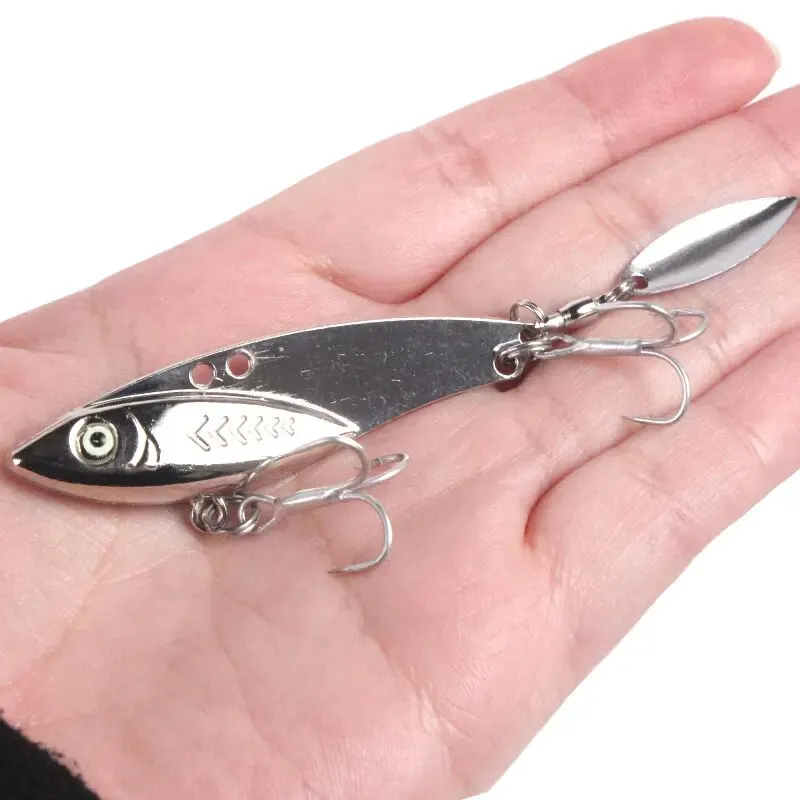 5g-30g Zinc Alloy Metal VIB Lu - Fishing Lure Blade Bait ulasan dan harga