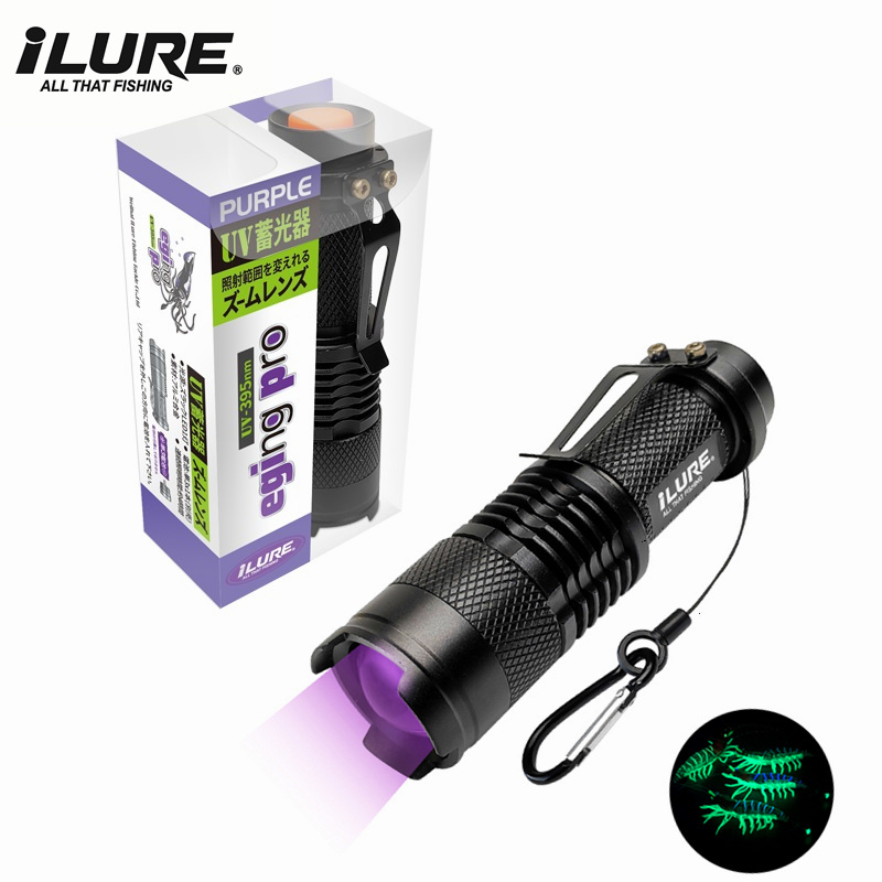 Mini UV Flashlight 395nm Ultra - Fishing Lure Kit ulasan dan harga