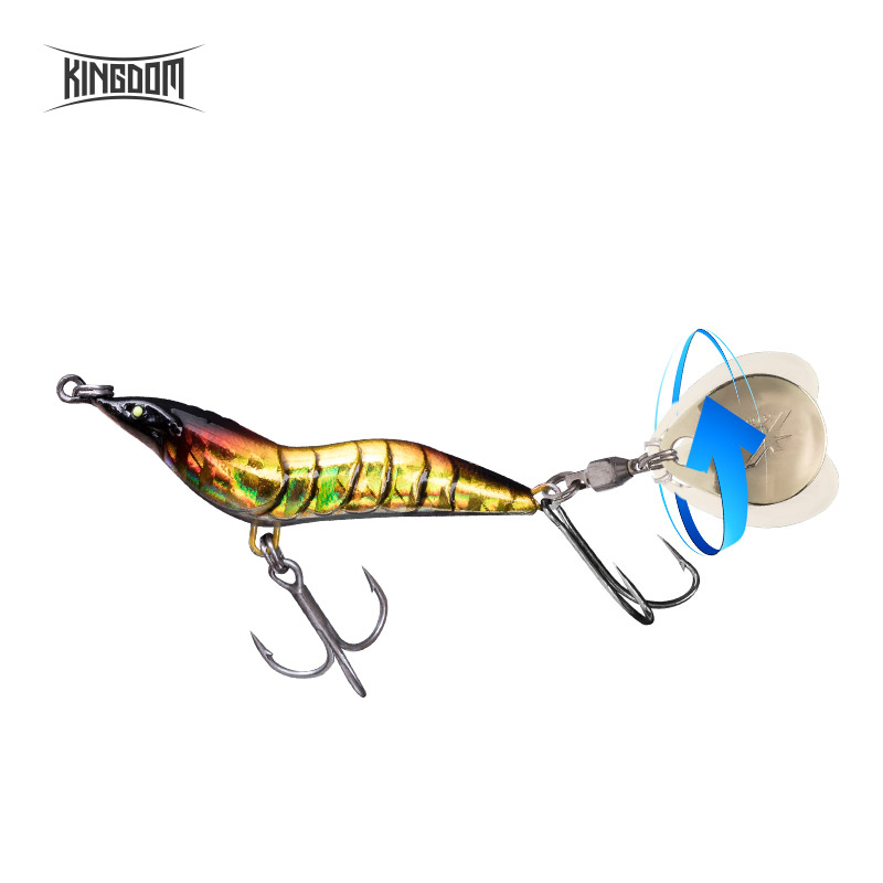KINGDOM Shrimp Fishing Lure Me - Fishing Lure Blade Bait ulasan dan harga