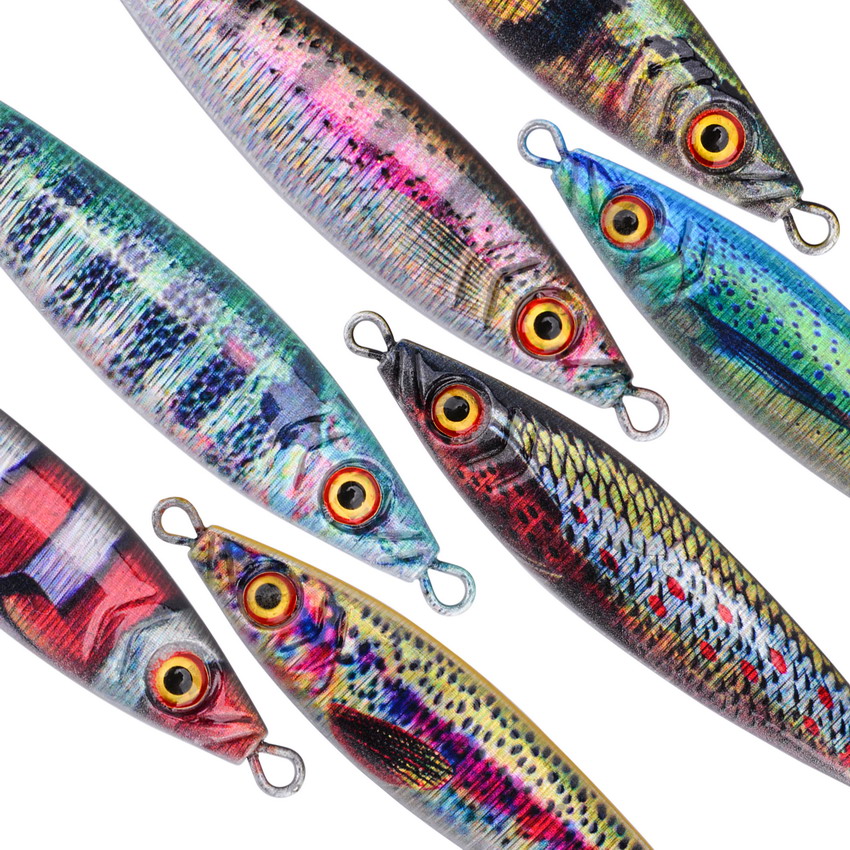 Metal Jig Lure With Spinning B - Fishing Lure Blade Bait ulasan dan harga