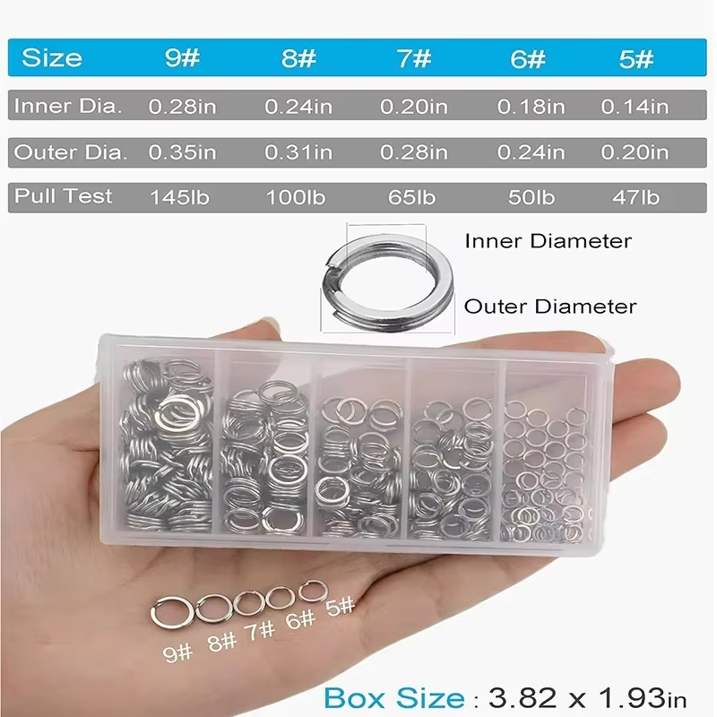 5 Size Stainless Steel Fishing - Fishing Lure Kit ulasan dan harga