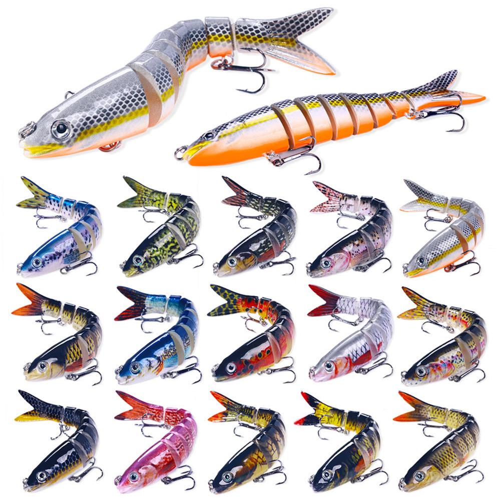 13cm 18g Multi Jointed Swimbai - Fishing Lure Crankbait ulasan dan harga