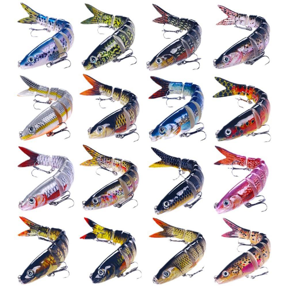 13cm 18g Multi Jointed Swimbai - Fishing Lure Crankbait ulasan dan harga