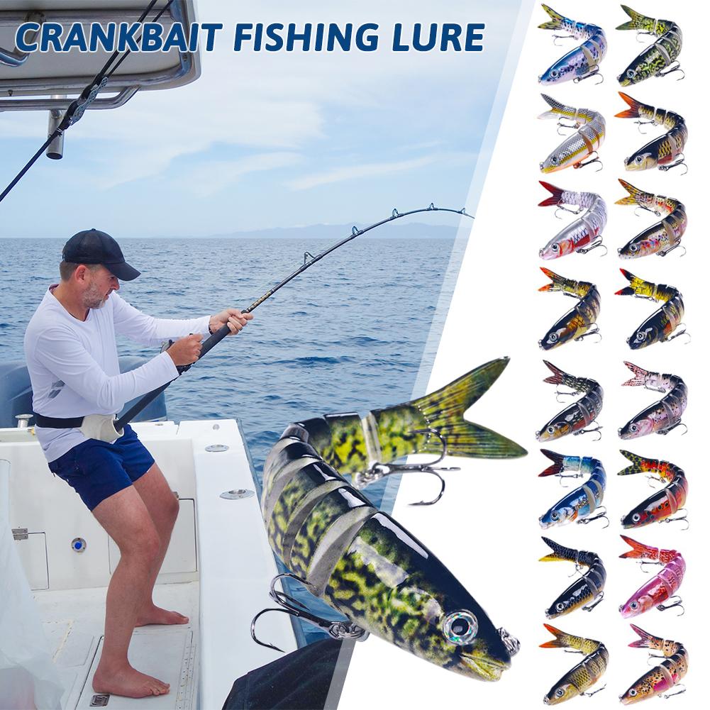 13cm 18g Multi Jointed Swimbai - Fishing Lure Crankbait ulasan dan harga