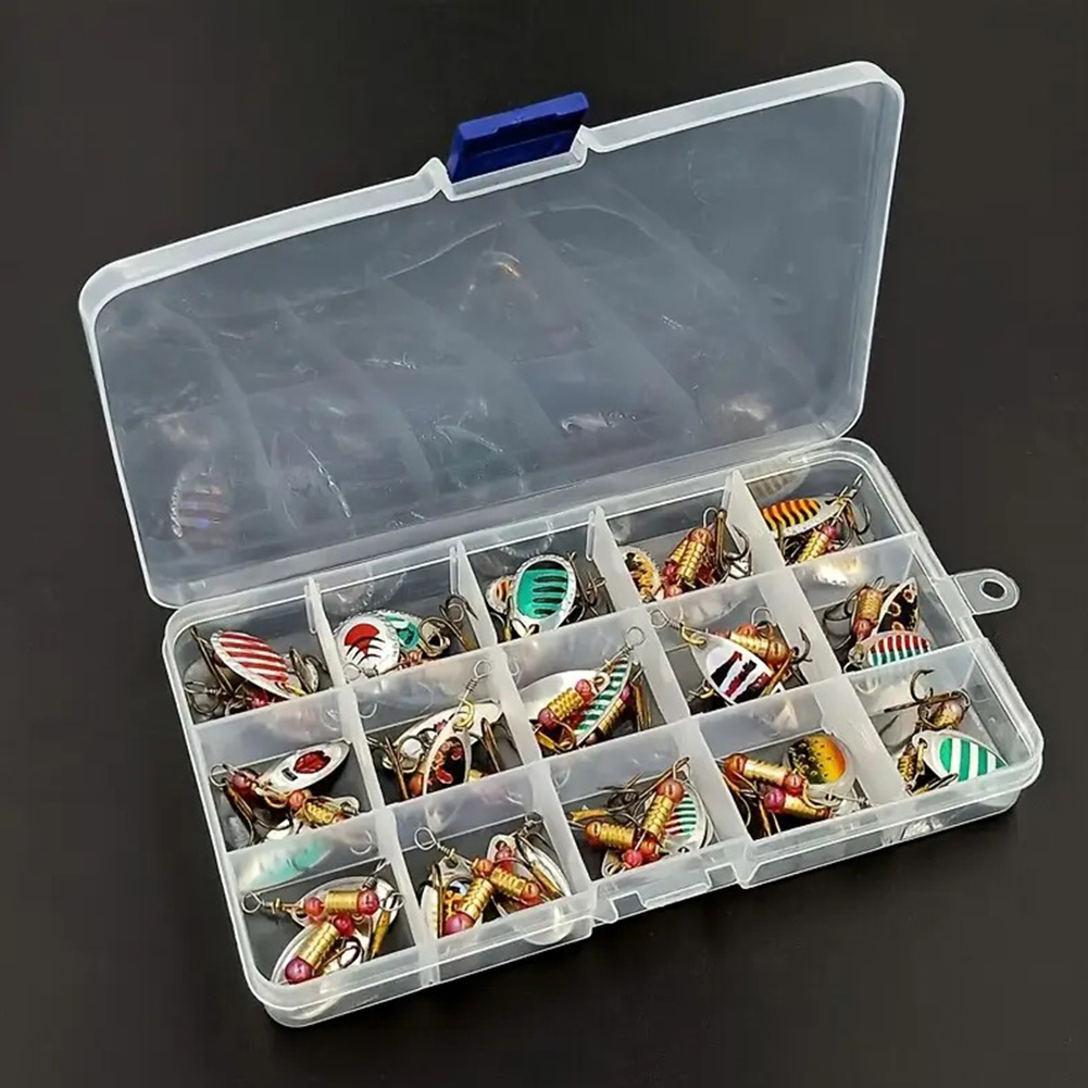 30pcs Metal Spoon Spinner Fish - Fishing Lure Spinner ulasan dan harga