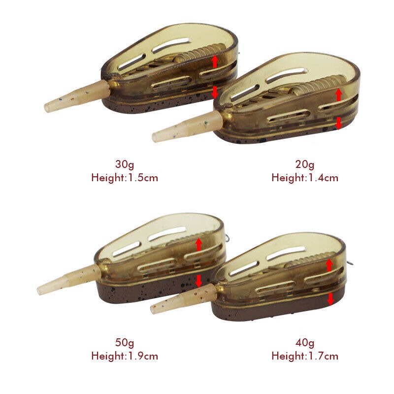 5Pcs Embed Feeder for Fishing  - Fishing Lure Kit ulasan dan harga