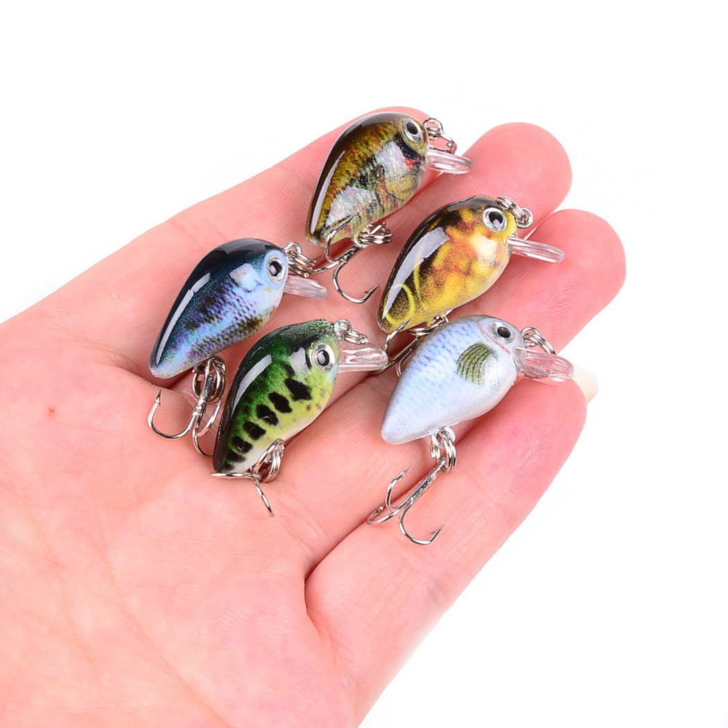 30mm 2g Crazy wobbler Mini Top - Fishing Lure Topwater ulasan dan harga
